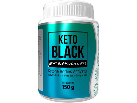 keto black - ketogenes Pulver zur Gewichtsabnahme